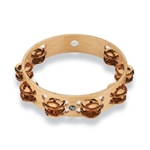 Lp Pro 10 Inch Double Row Tambourine - Bronze