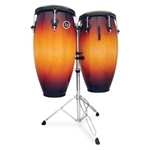 Lp Matador Custom 10-inch And 11-inch Conga Set With Double Stand - Vintage Sunburst