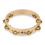 Lp Pro 10 Inch Single Row Tambourine - Brass