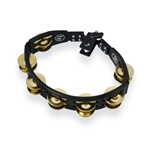Lp Lp175 Cyclops Mounted Tambourine - Black With Brass Jingles