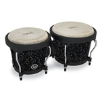 Lp Aspire Lpa601-bm 6-3/4-inch And 8-inch Santana Black Magic Bongo Set