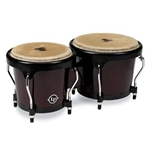Lp Lpa601-dw Aspire Series 6-3/4-inch And 8-inch Bongo Set - Dark Wood