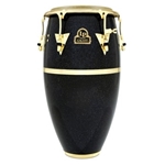 Lp Lp809z Galaxy Fiberglass Conga - Black Hologram With Gold Tone Hardware