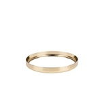 11in Galaxy Wood Bottom Ring Gold