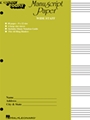 Manuscript Paper (Wide Staff) 'E-Z Play Today'