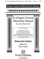 Es Gingen Zweene Menschen Hinauf