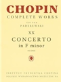 Piano Concerto In F Minor Op. 21, CW XX - Score