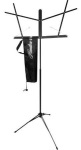 Music Stand -- Hamilton with Carrying Bag - Black - Automatic Clutch
