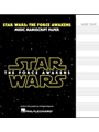 Star Wars VII - The Force Awakens - Manuscript Paper