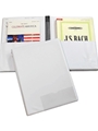 Marlo Choral Folder White 9.25 X 12 With Elastic Ties And Pockets
