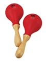 Red Mini Low-Pitched Plastic Maracas