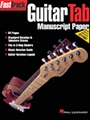 Guitar Tab Manuscript Paper