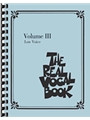 Real Vocal Book Volume 3 Low Voice