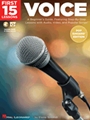 First 15 Lessons - Voice (Pop Singers' Edition)