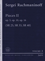 Pieces II Op. 3, Op. 10, Op. 16 (Sr 25, Sr 33, Sr 40)
