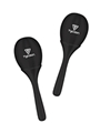 Black Little Plastic Maracas