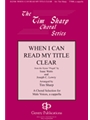 When I Can Read My Title Clear