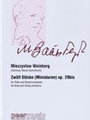 Zwolf Stucke (Miniature ) / 12 Pieces (Miniatures), Op. 29bis - Flute and String Orchestra - Score