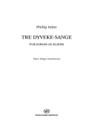 Tre Dyveke-Sange