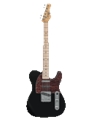 Triple 50 Gloss Black Electric Guitar