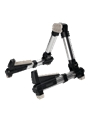 Flight Ukulele Stand - Lightweight Aluminum Collapsible Stand - Silver