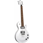Patriot Decree Standard Gloss White Chambered Electric Guitar