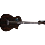 Forte Port 12 - Randy Jackson of Zebra Signature - 12-String Acoustic/Electric Guitar with Fishman Electronics - Gloss Ziricote Finish