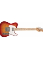 53DB Cherry Sunburst Electric Guitar - Great 8 Boutique Mod; Maple Fretboard