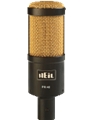 PR40 - Black/Gold - Large Diameter Studio Microphone with Black Body & Gold Grill