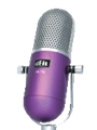 PR77D - Purple - Deco Series Dynamic Microphone with PR40 Element