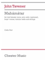 Mahamatar - for Female Voice, Solo Cello (opt), Boys' Voices, Tubular Bells and Strings Cello Part