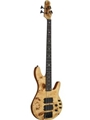 Pinnacle 4 Active Bass - Electric Bass Guitar with Natural Burl Finish