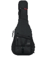 Transit Series Acoustic Guitar Gig Bag - Charcoal Exterior