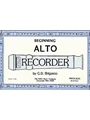 Beginning Alto Recorder