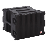 8U, 19 inch. Deep Molded Audio Rack