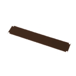 Gator 2U Steel Flat Panel - Model GRW-PNLSTFT2