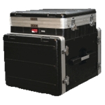 Gator 10U Top, 8U Side Console Audio Rack - Model GRC-10X8 PU