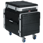 Gator 12U Top, 10U Side Console Audio Rack - Model GRC-12X10 PU