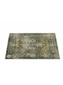 Vintage Persian Style Stage Mat - Green 4.26' X 3'
