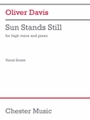 Sun Stands Still - for High Voice and Piano