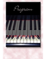Recital Programs(blank)-Piano Reflection