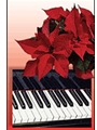 Schaum Recital Program Blanks #61: Poinsettia and Piano [Piano]
