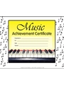 Music Achievement Certificate