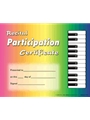 Recital Participation Certificate