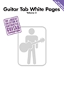 Guitar Tab White Pages  Volume 3