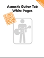Acoustic Guitar Tab White Pages