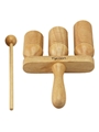Three-Tone Wood Block