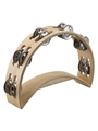 Deluxe Wooden Moon Tambourine