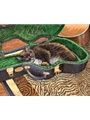 Mouse Pad--cat 'n Case by Karen Cannon for Gift Item (Cannon Karen Karen Cannon)