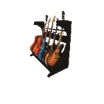 Frameworks Elite Series Guitar & Instrument Case Combo Rack - Standard Black Finish
